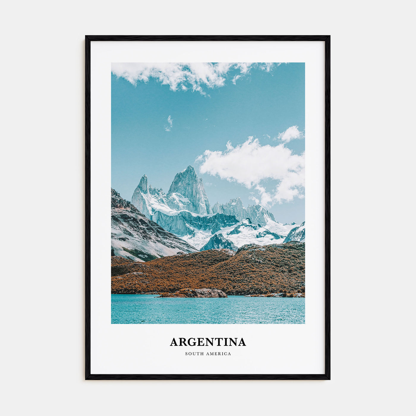 Argentina Portrait Color Poster