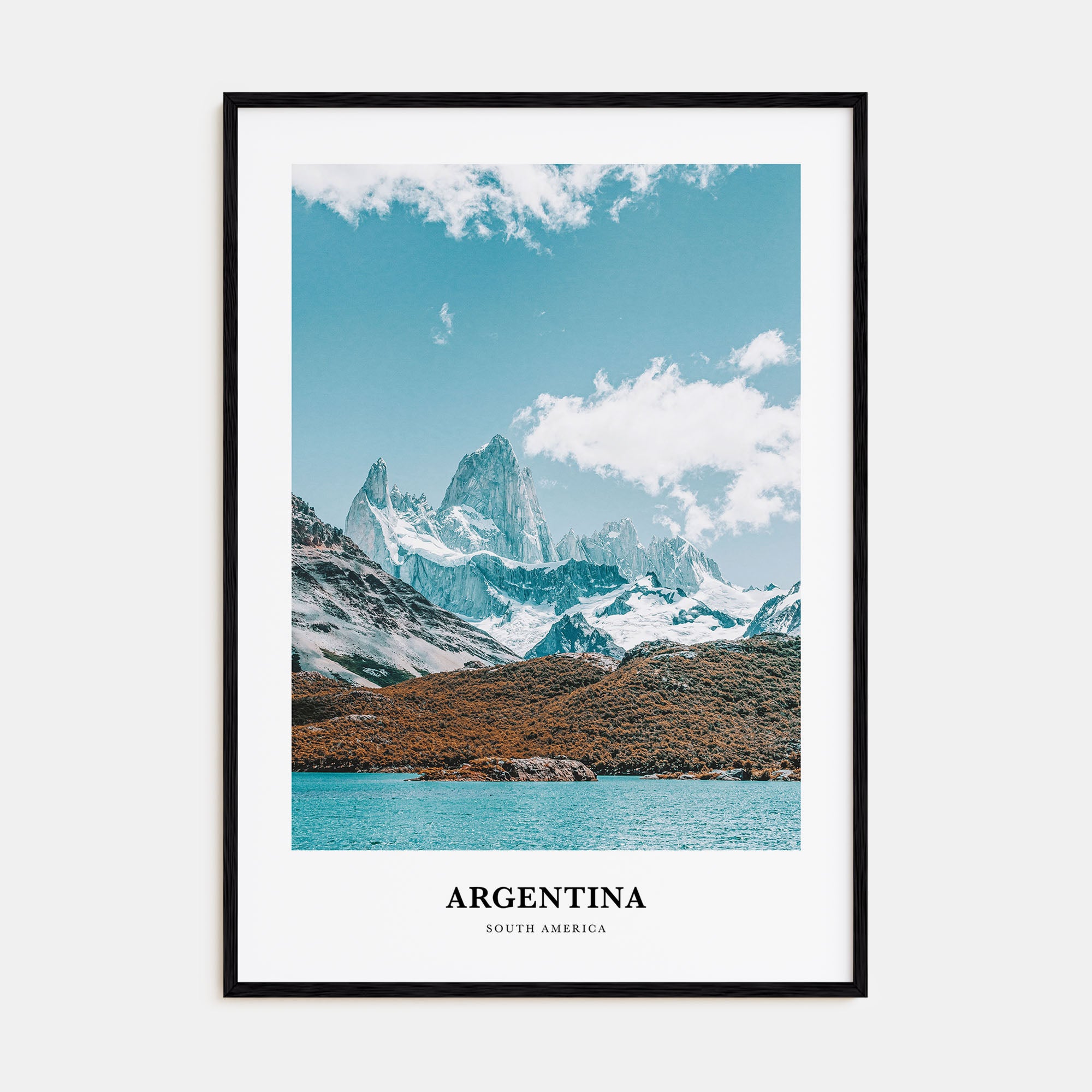Argentina Portrait Color Poster
