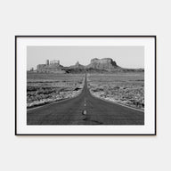 Arizona Landscape B&W No 1 Poster