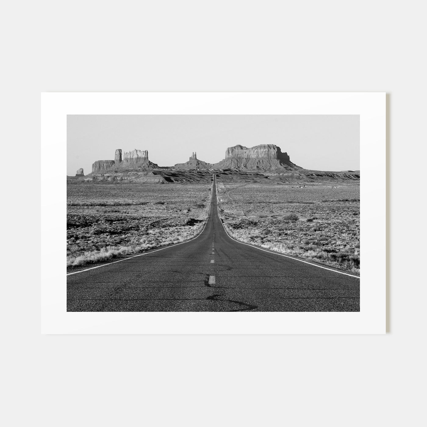 Arizona Landscape B&W No 1 Poster