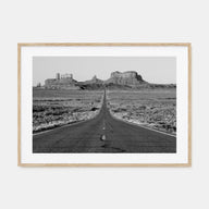 Arizona Landscape B&W No 1 Poster