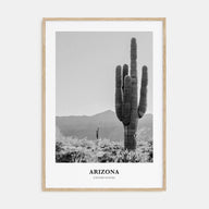 Arizona Portrait B&W No 1 Poster
