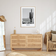 Arizona Portrait B&W No 1 Poster