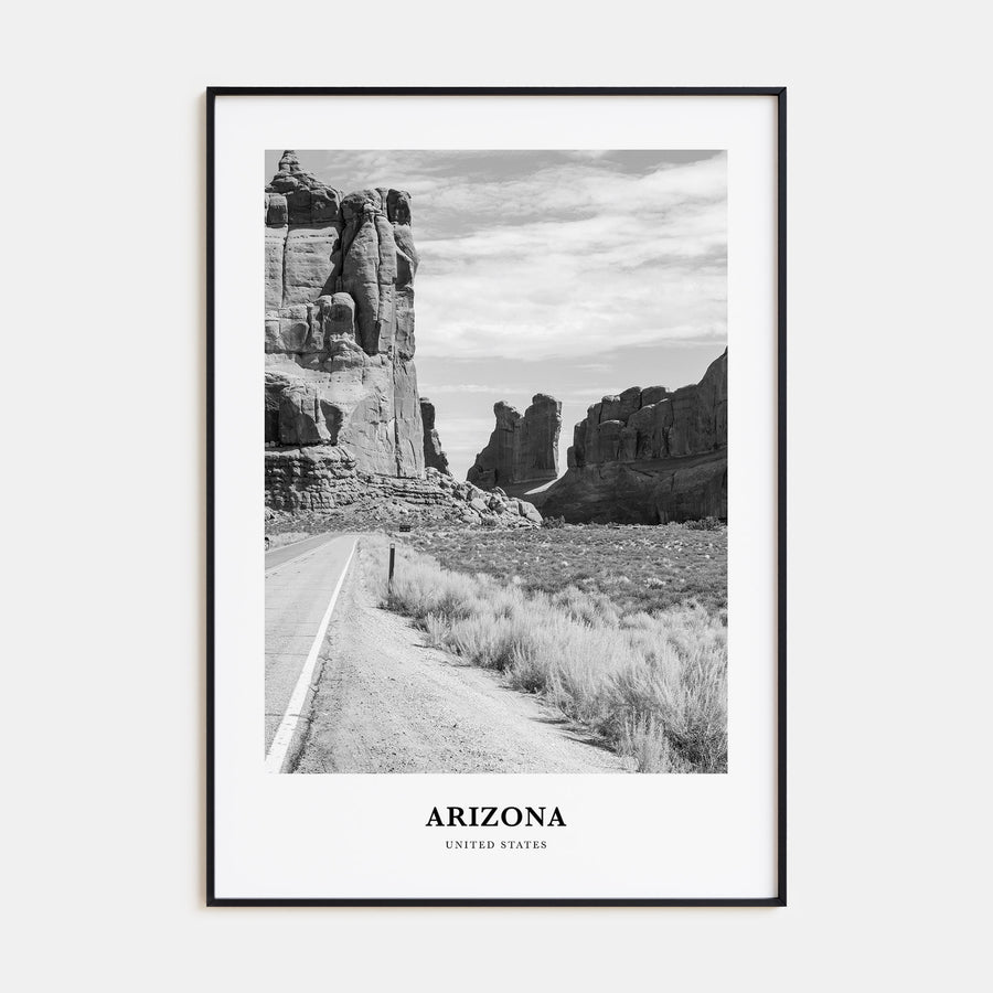 Arizona Portrait B&W No 2 Poster