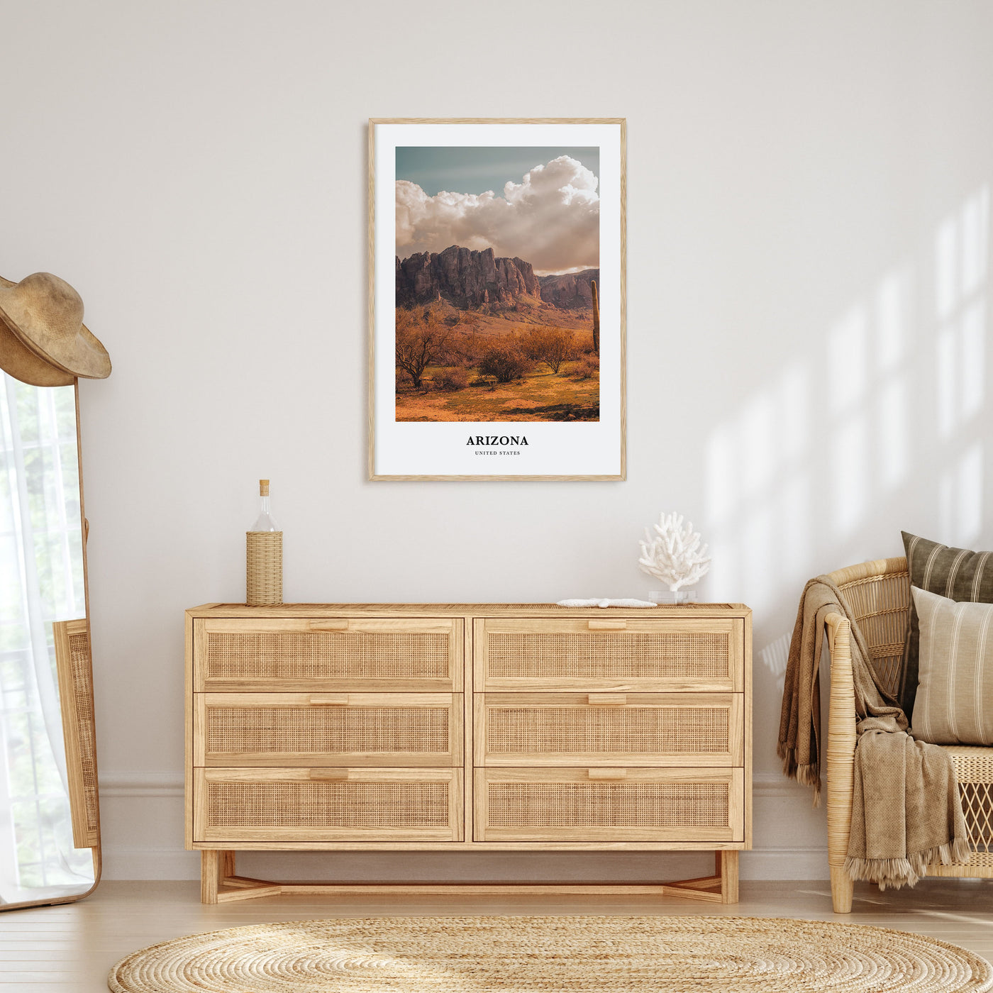 Arizona Portrait Color No 1 Poster