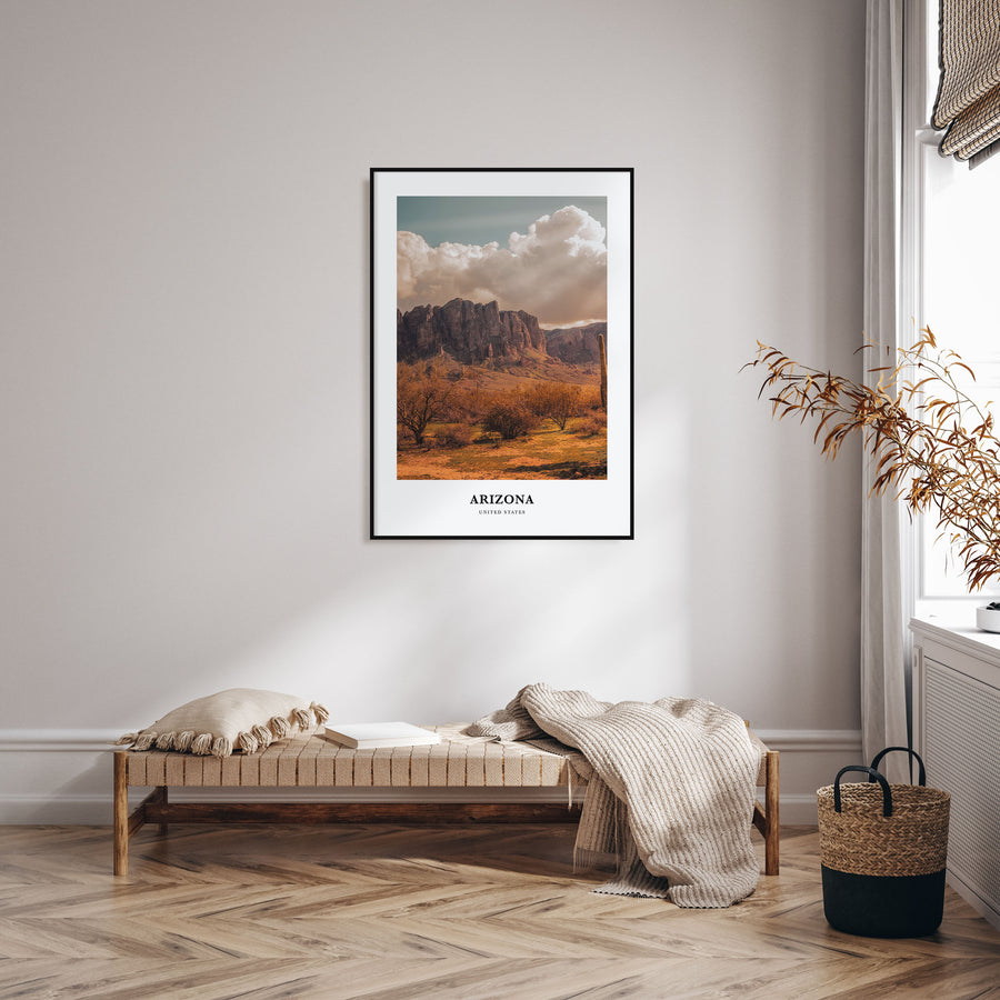 Arizona Portrait Color No 1 Poster