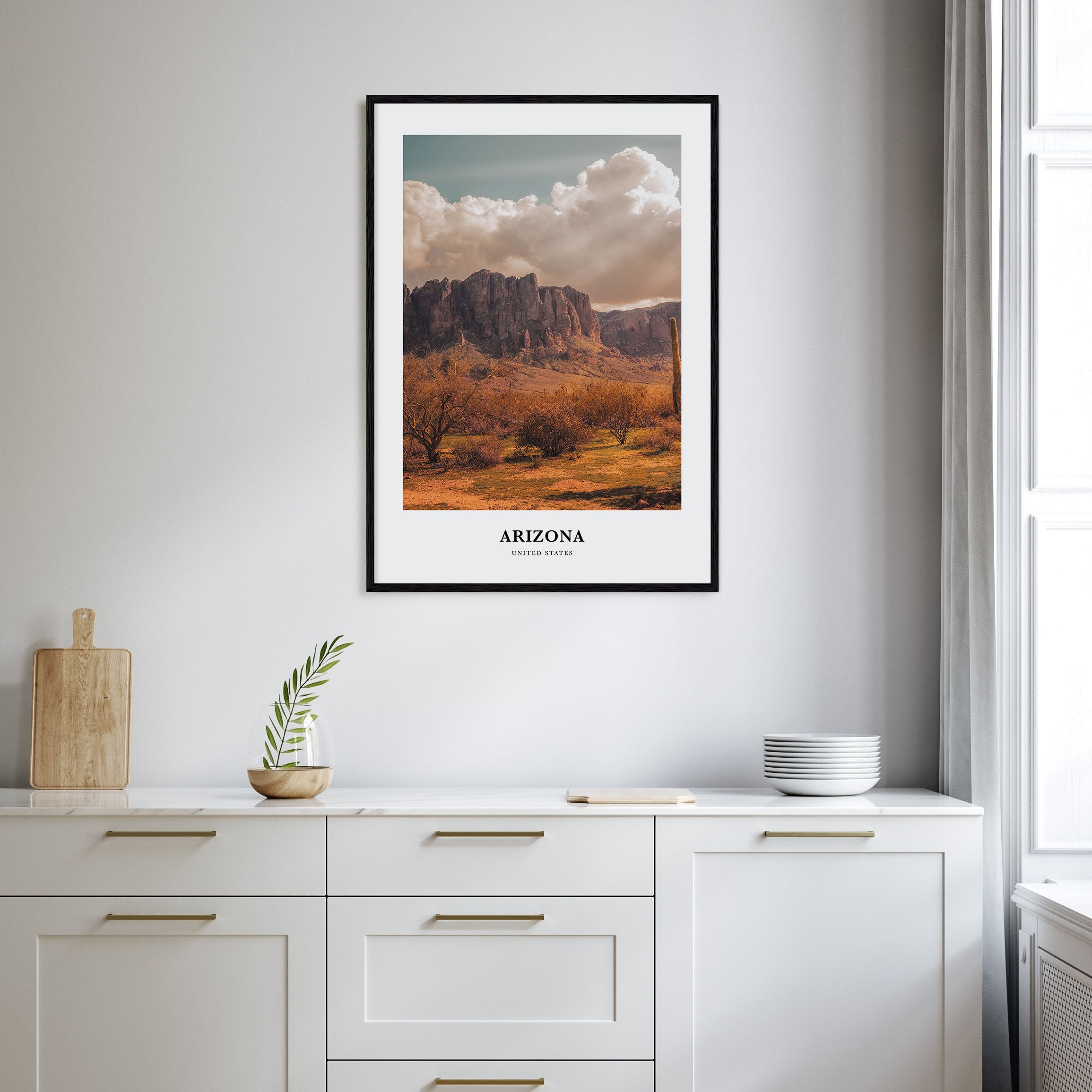Arizona Portrait Color No 1 Poster