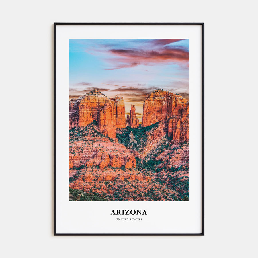 Arizona Portrait Color No 2 Poster