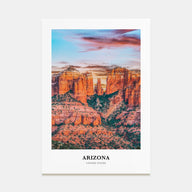 Arizona Portrait Color No 2 Poster