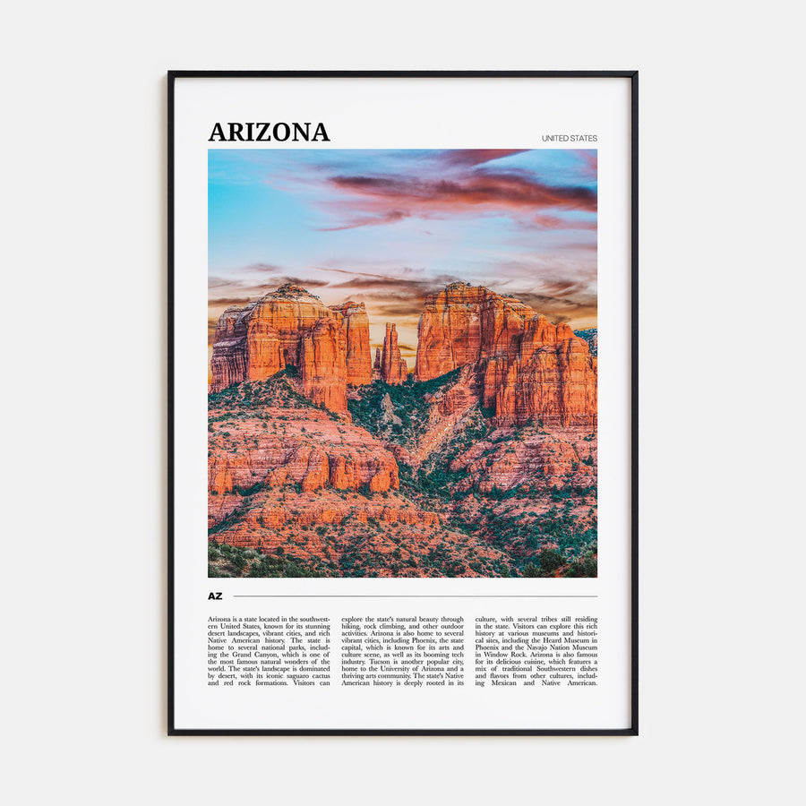 Arizona Travel Color No 2 Poster