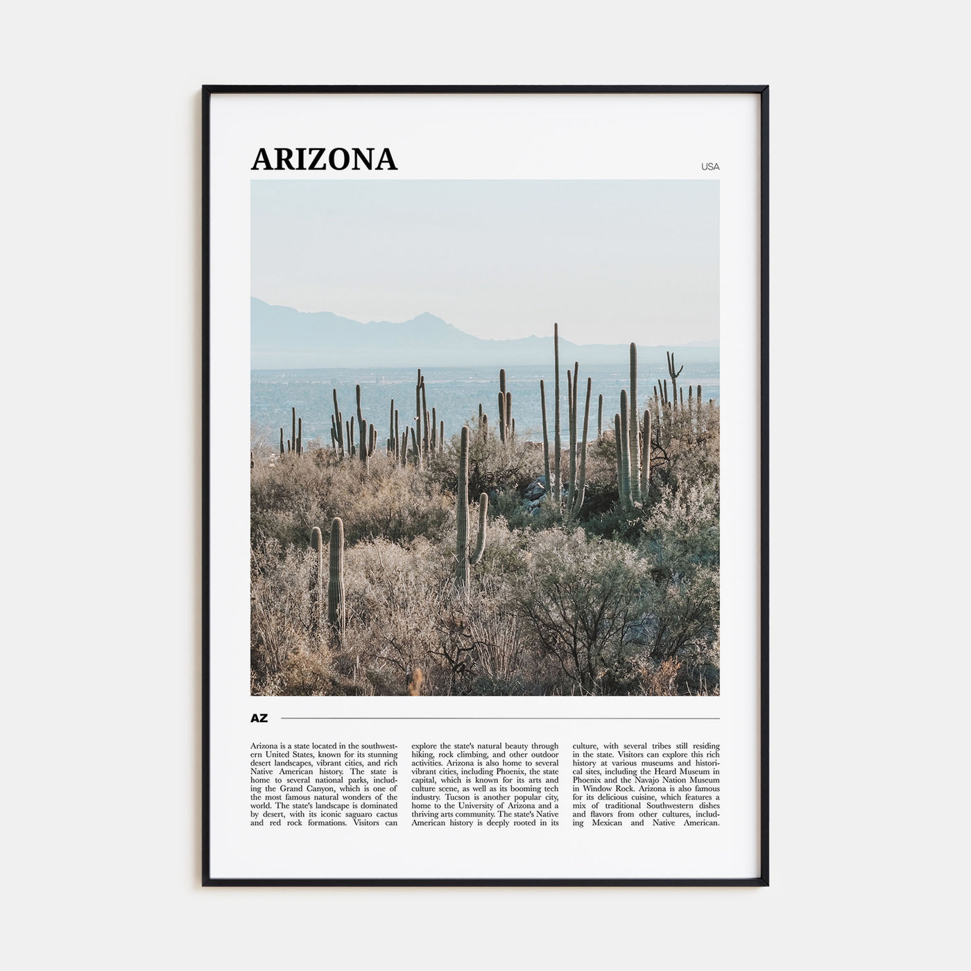 Arizona Travel Color No 3 Poster