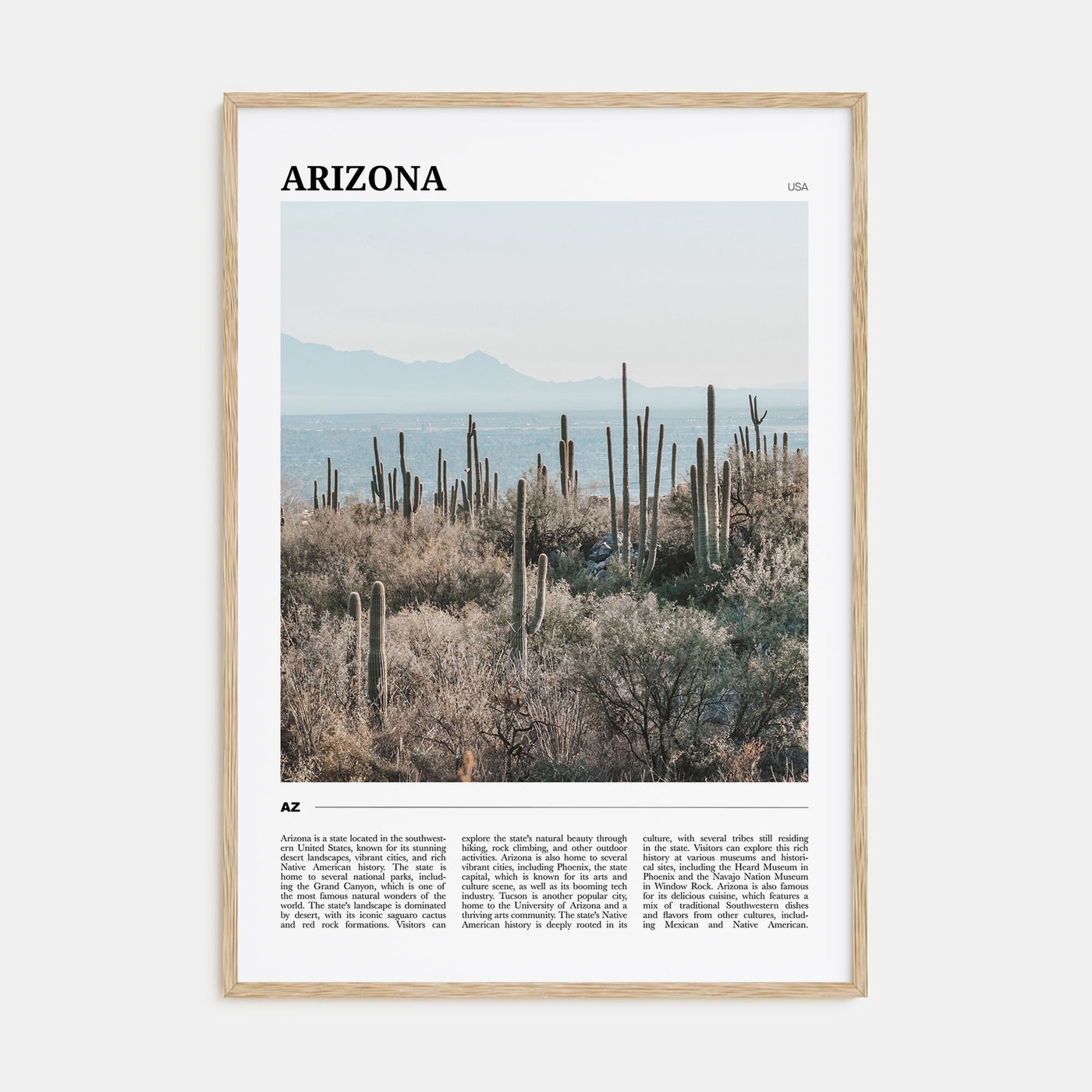 Arizona Travel Color No 3 Poster