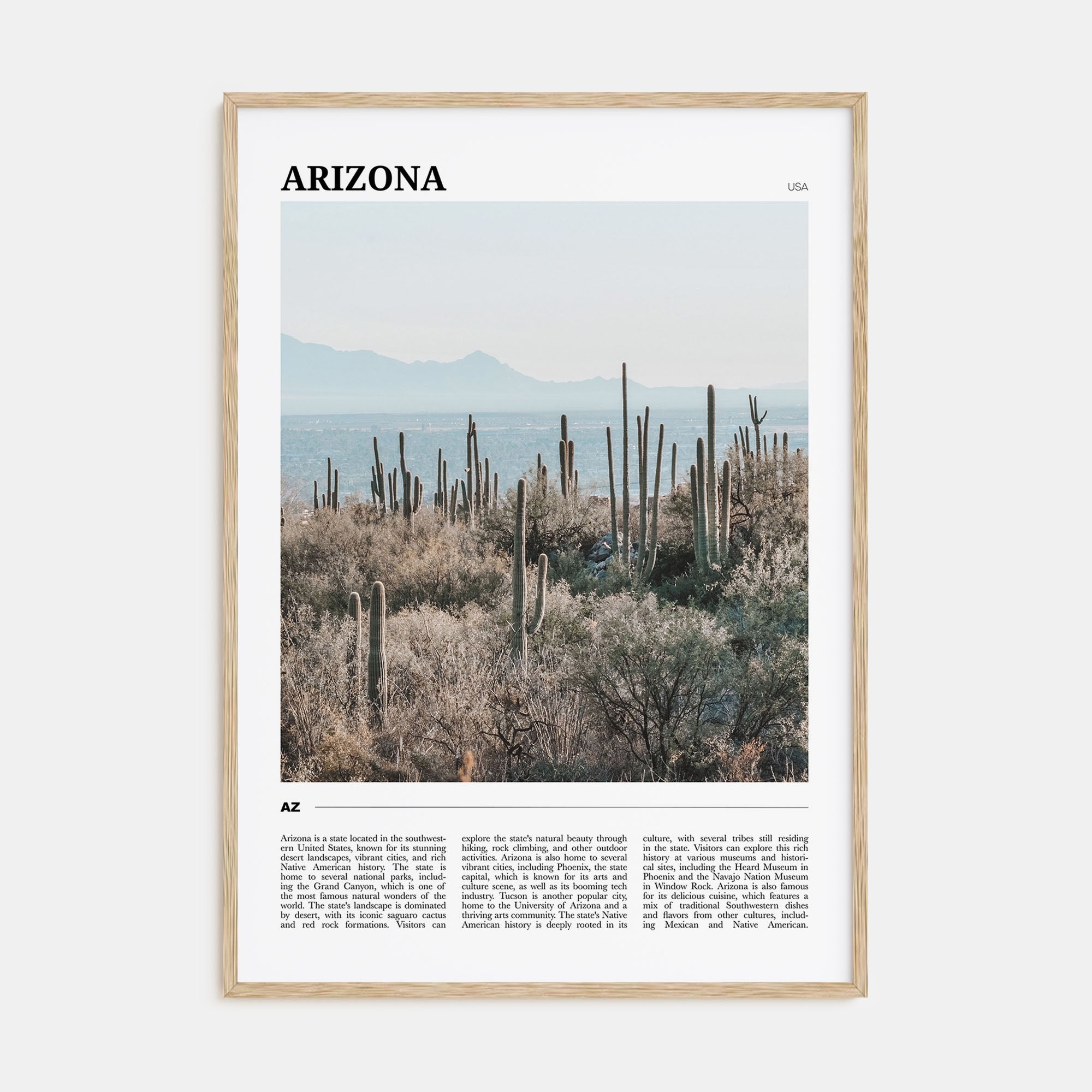 Arizona Travel Color No 3 Poster