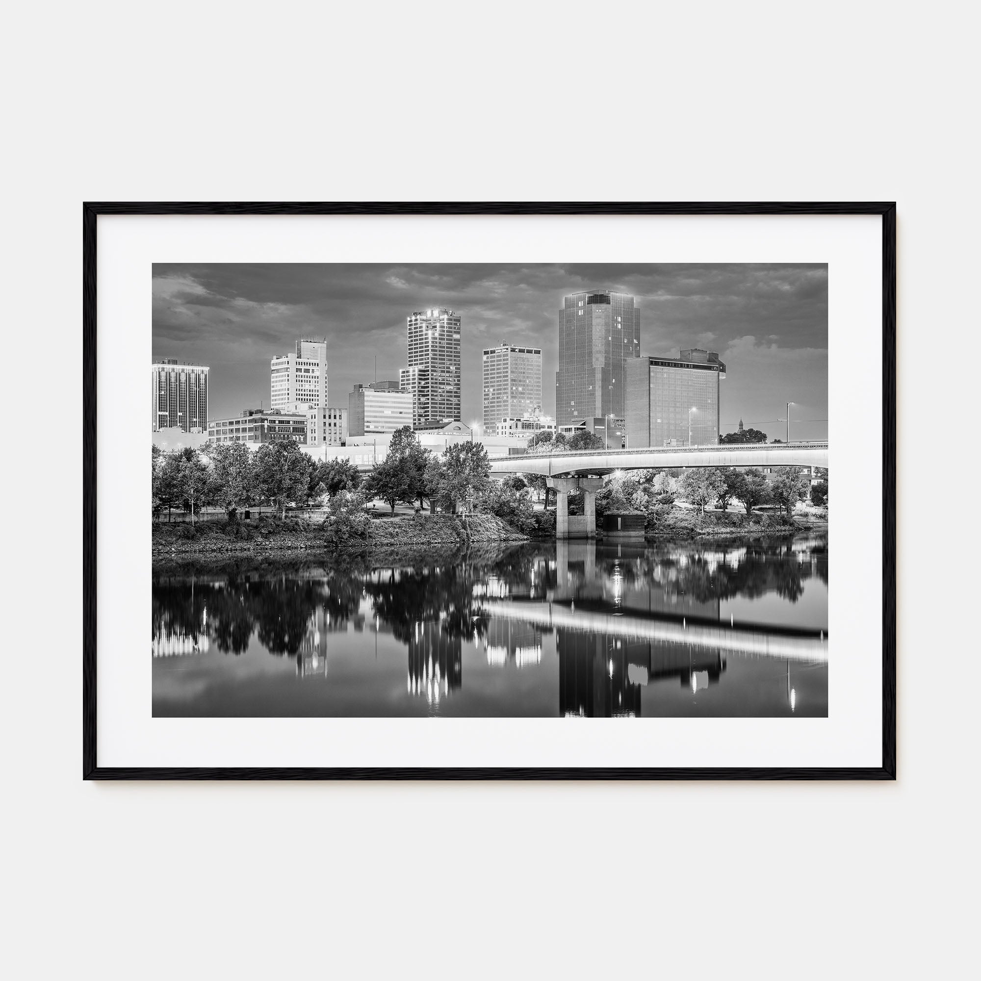 Arkansas Landscape B&W Poster