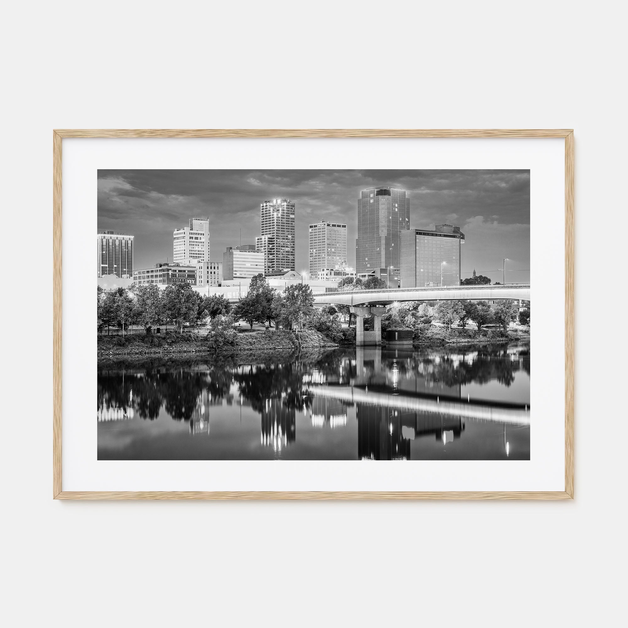 Arkansas Landscape B&W Poster