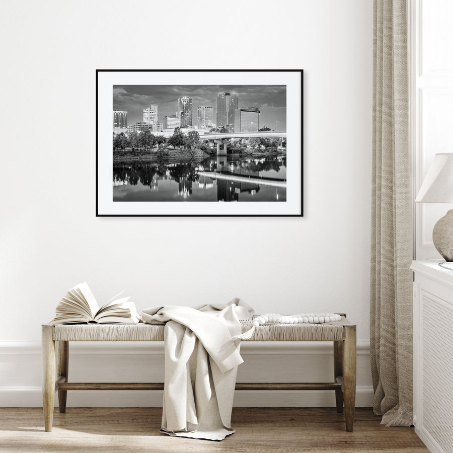 Arkansas Landscape B&W Poster