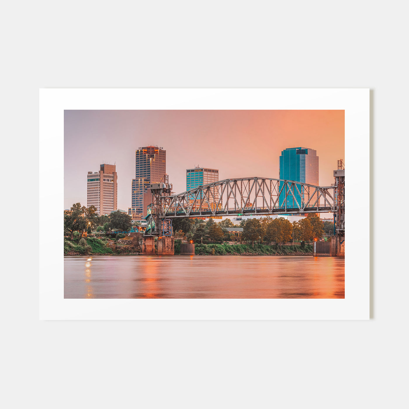 Arkansas Landscape Color Poster