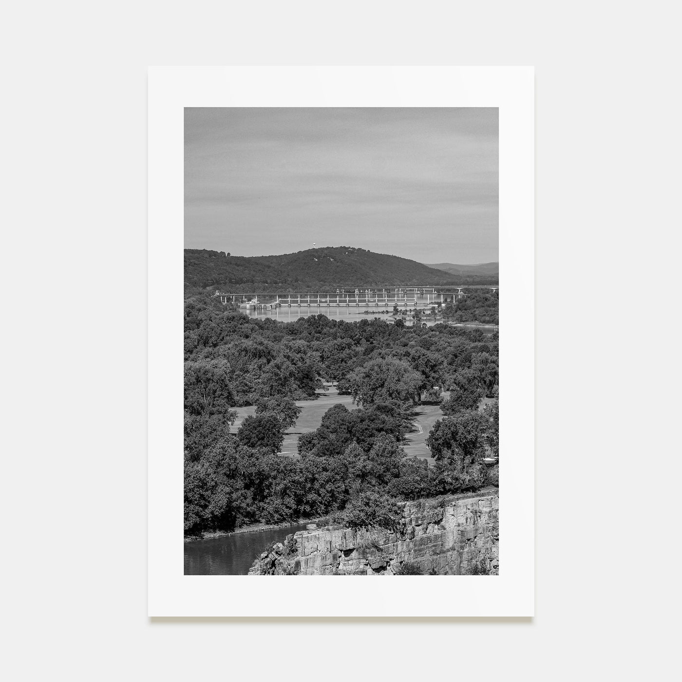 Arkansas Photo B&W No 1 Poster