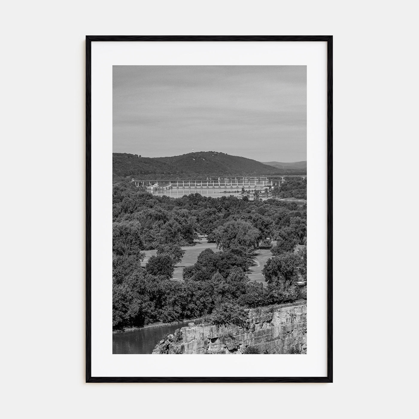 Arkansas Photo B&W No 1 Poster