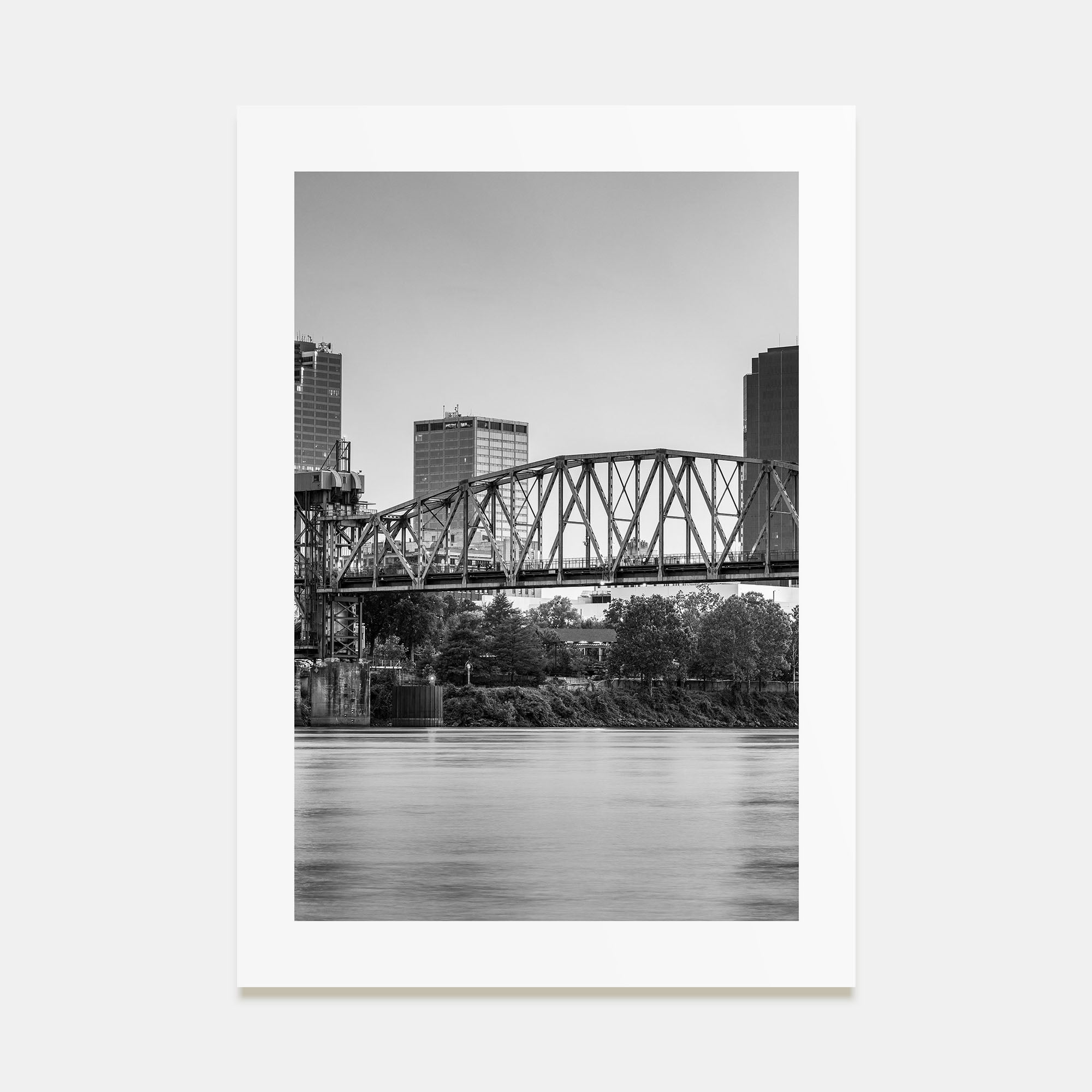 Arkansas Photo B&W No 2 Poster