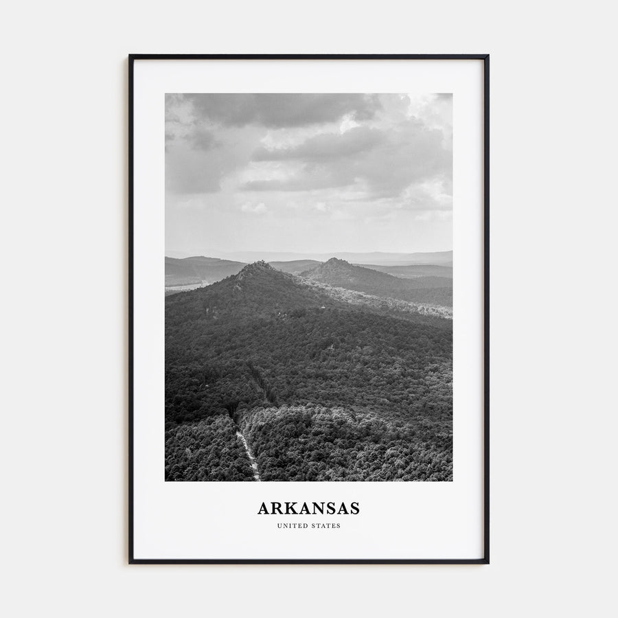 Arkansas Portrait B&W No 1 Poster