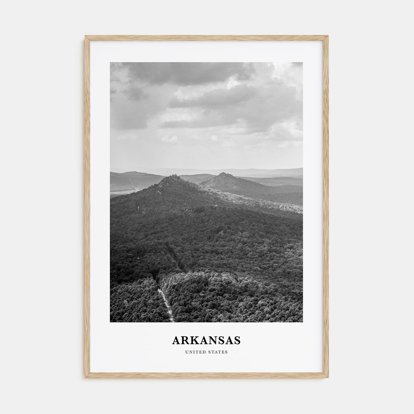 Arkansas Portrait B&W No 1 Poster