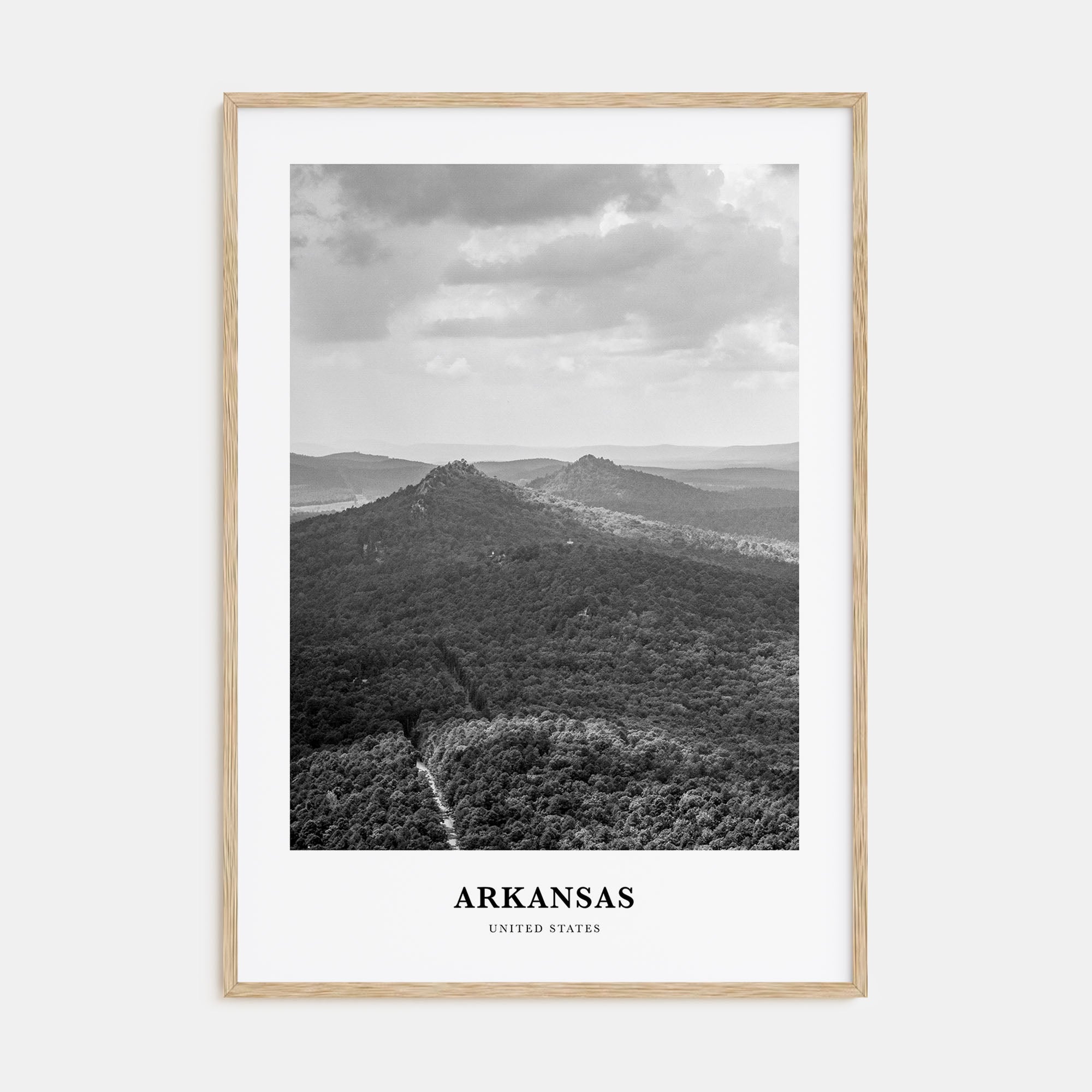 Arkansas Portrait B&W No 1 Poster