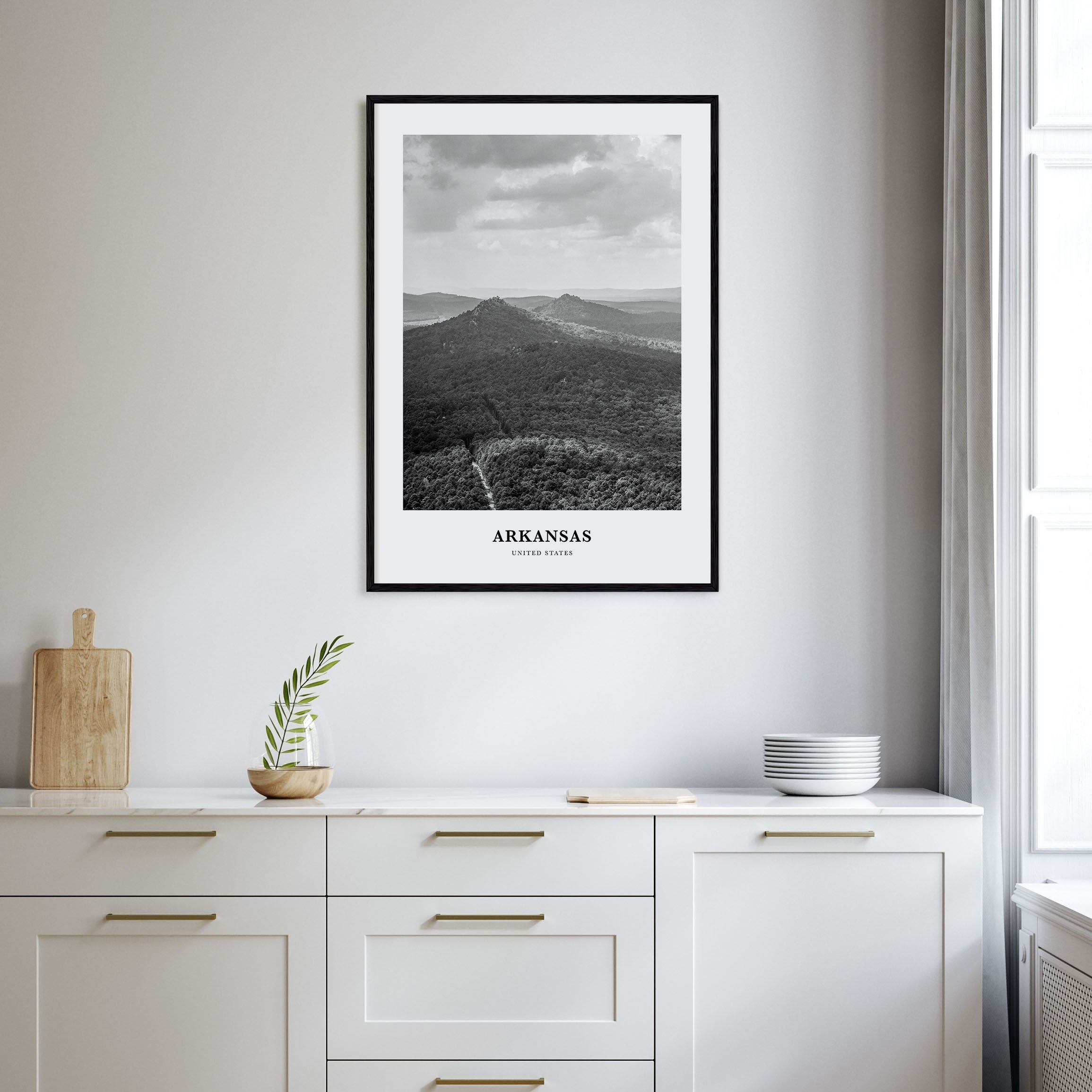 Arkansas Portrait B&W No 1 Poster