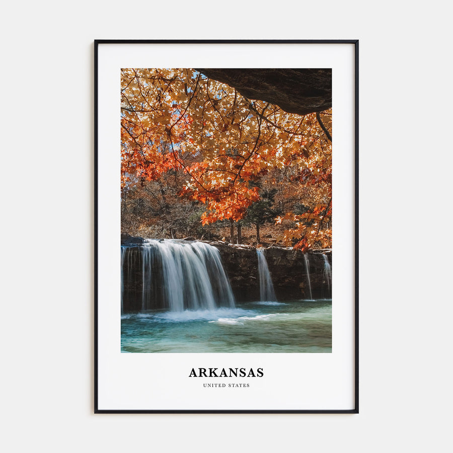 Arkansas Portrait Color Poster
