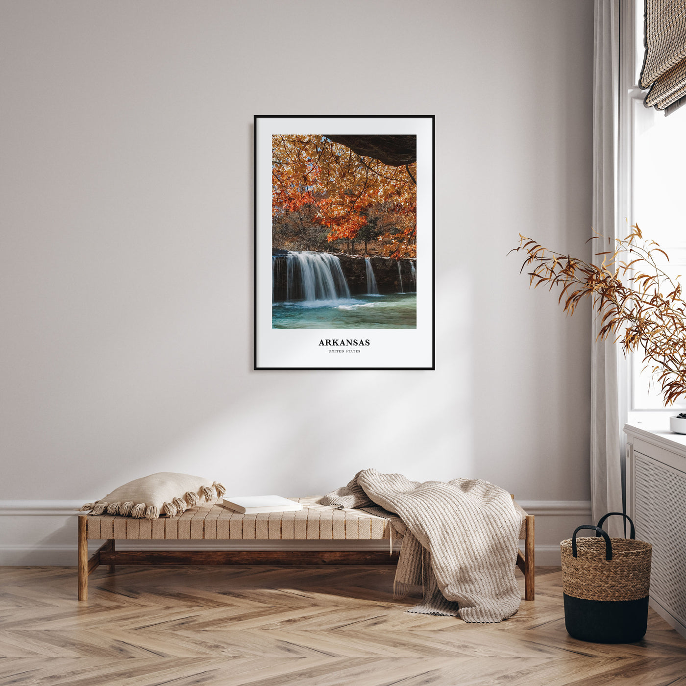 Arkansas Portrait Color Poster