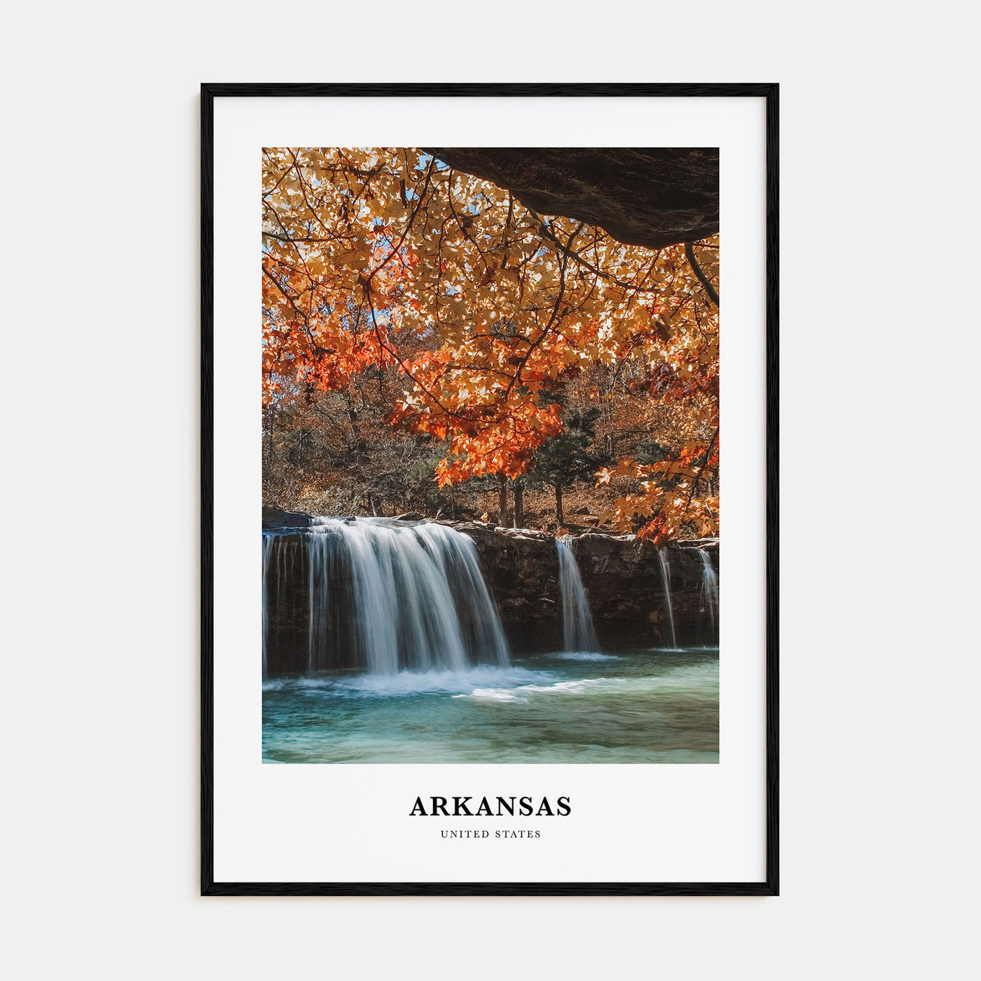 Arkansas Portrait Color Poster