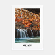 Arkansas Portrait Color Poster