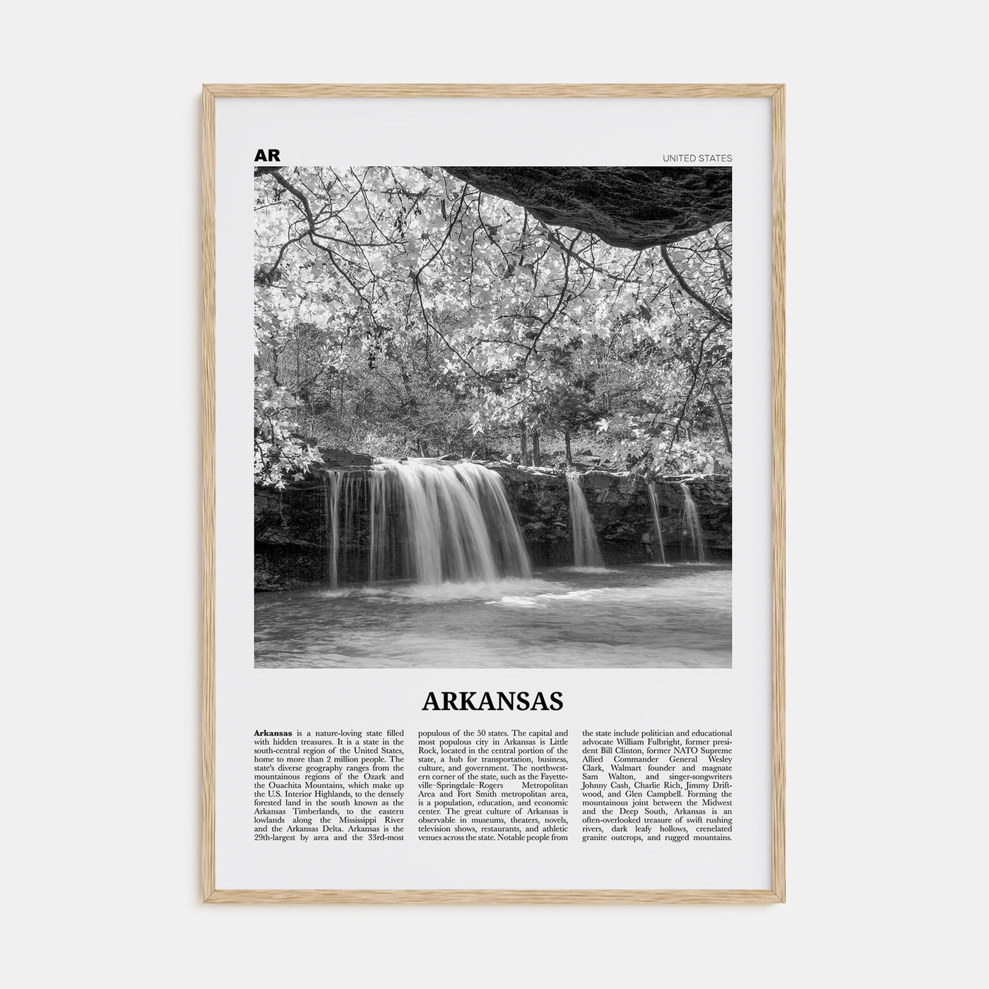 Arkansas Travel B&W No 3 Poster