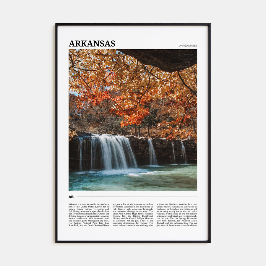 Arkansas Travel Color Poster