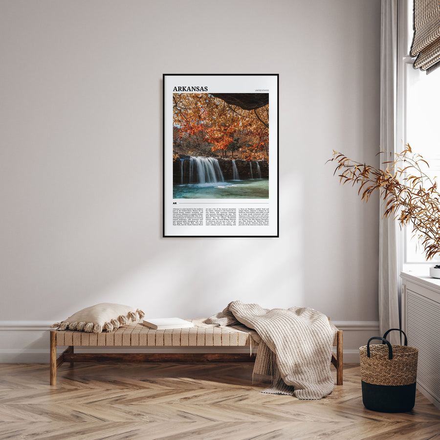 Arkansas Travel Color Poster