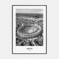 Arles Portrait B&W Poster