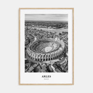 Arles Portrait B&W Poster