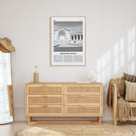 Arlington County, Virginia Travel B&W No 2 Poster