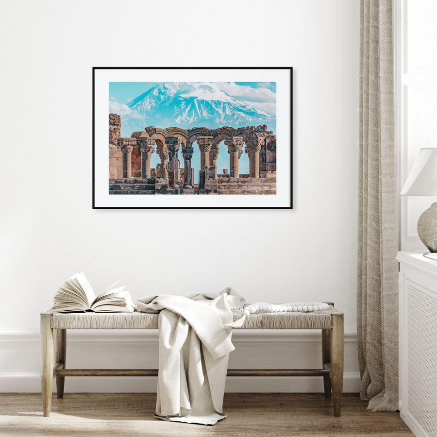 Armenia Landscape Color Poster