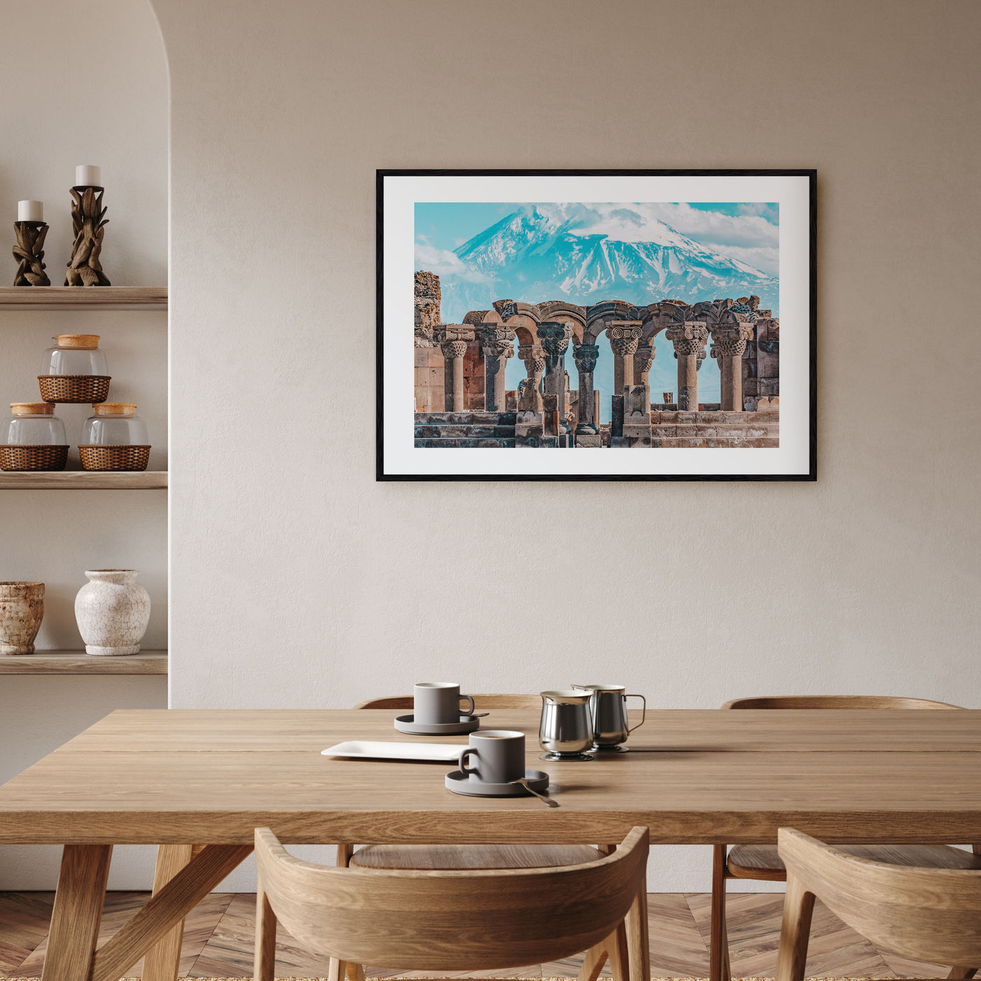Armenia Landscape Color Poster