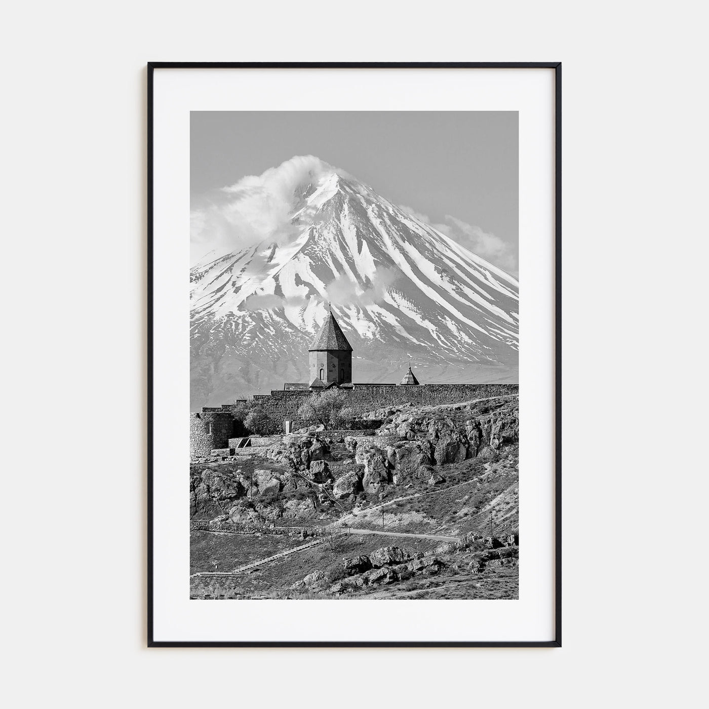 Armenia Photo B&W Poster