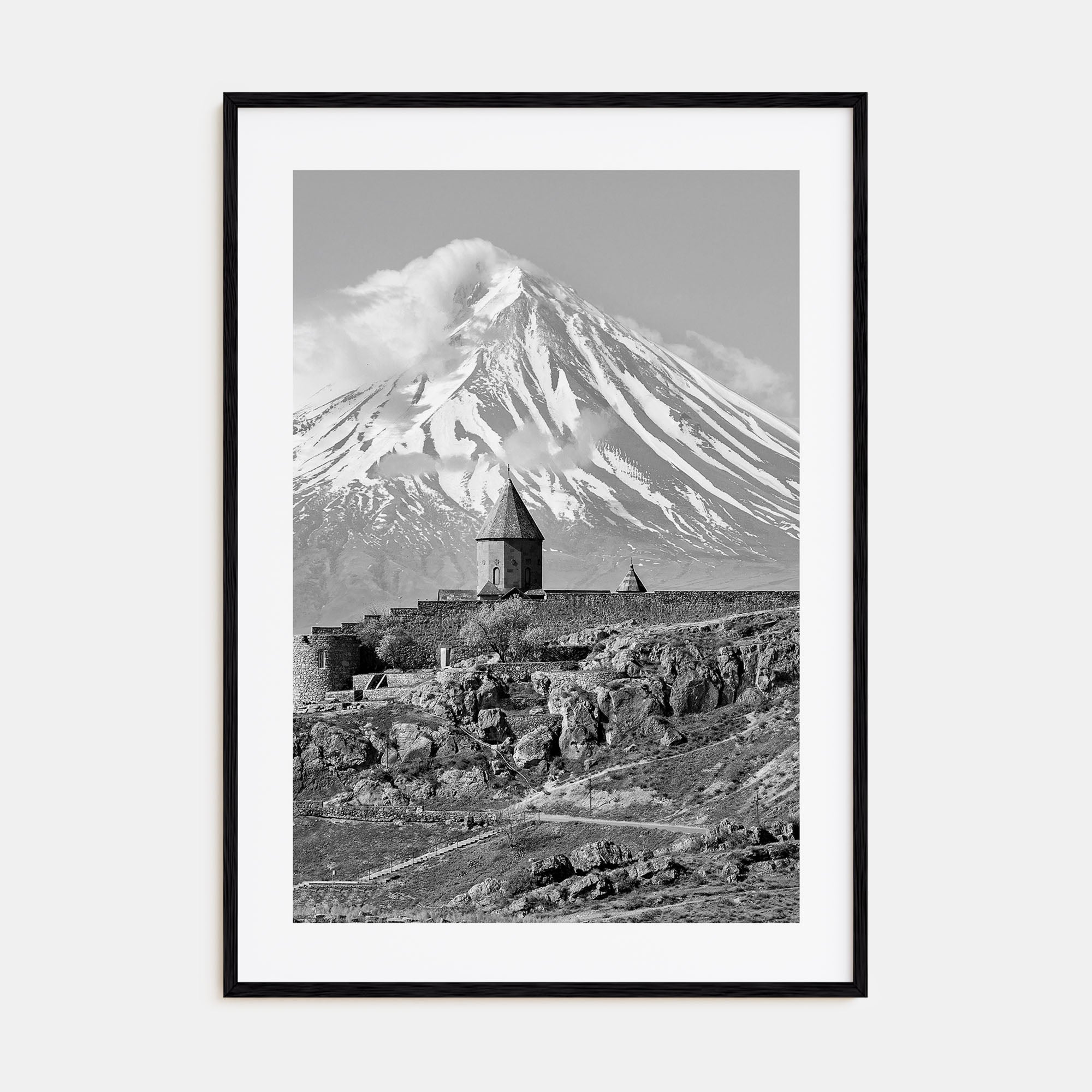 Armenia Photo B&W Poster