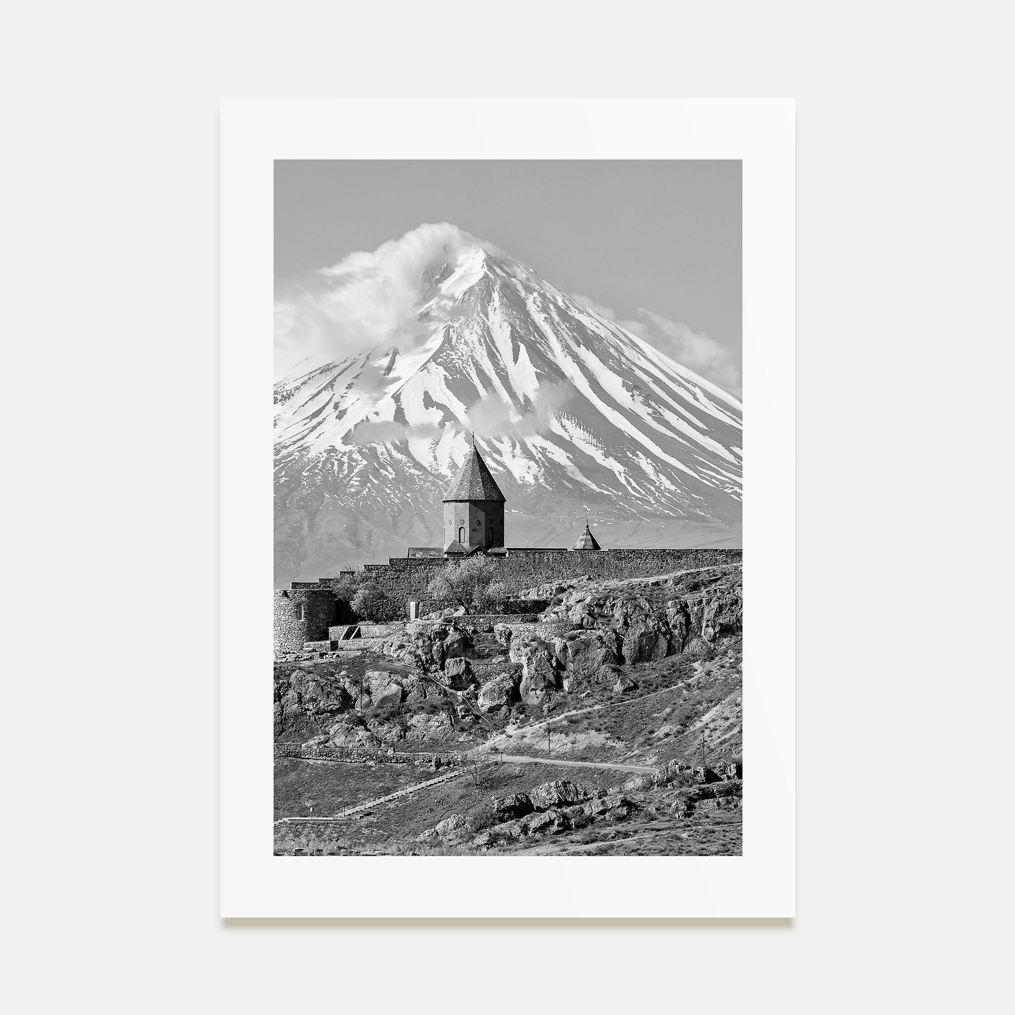 Armenia Photo B&W Poster
