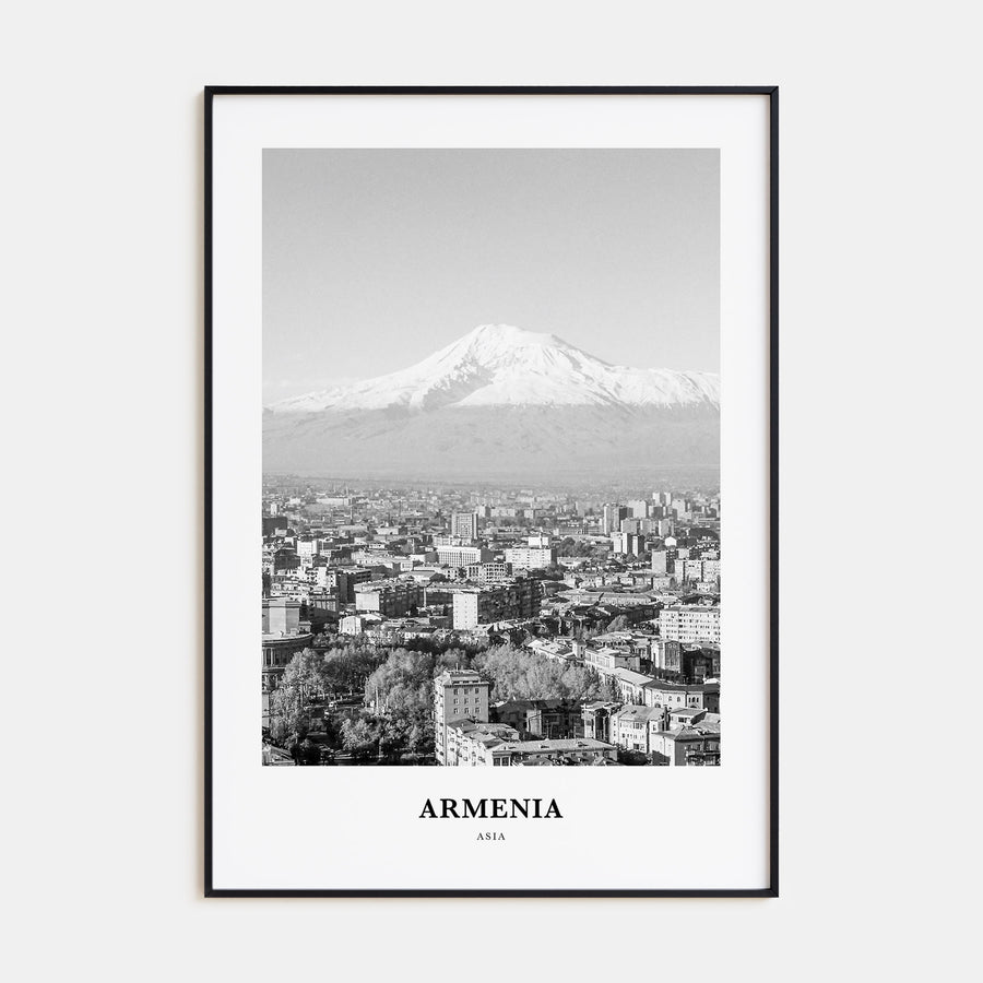 Armenia Portrait B&W Poster