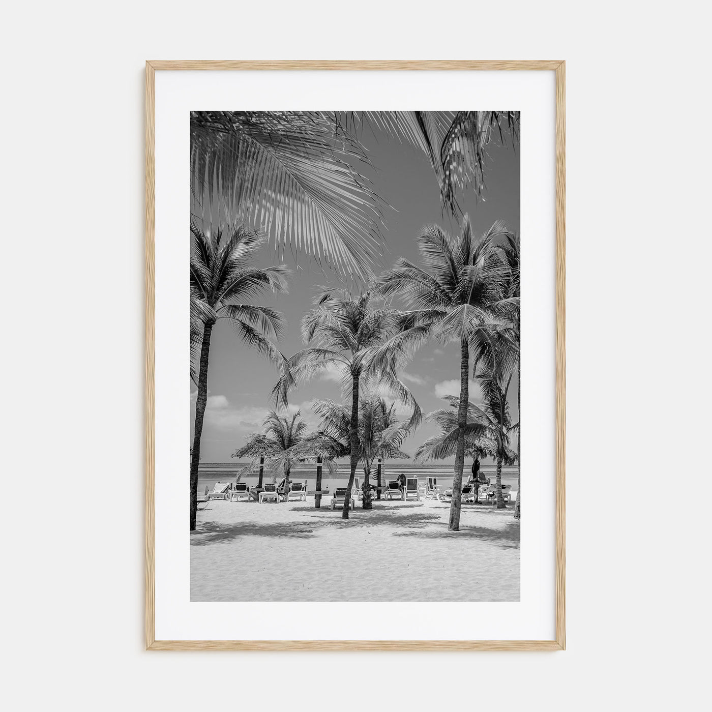 Aruba Photo B&W Poster