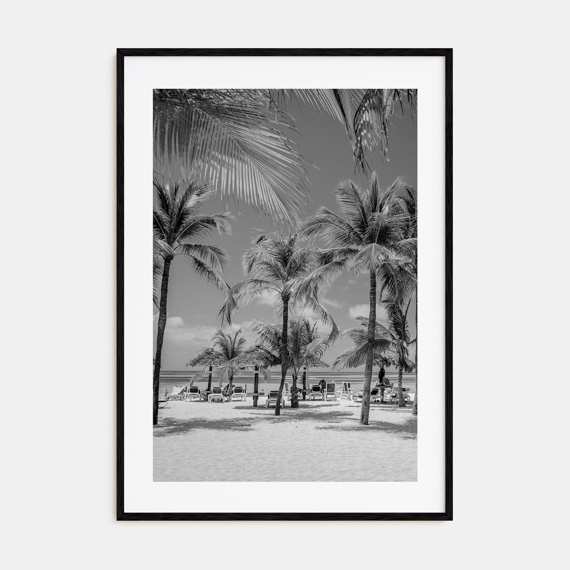 Aruba Photo B&W Poster
