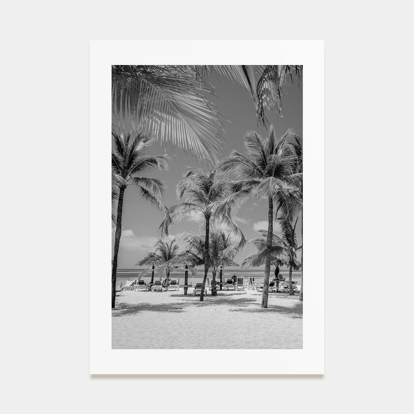 Aruba Photo B&W Poster
