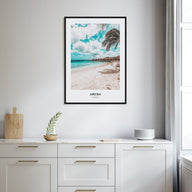 Aruba Portrait Color Poster