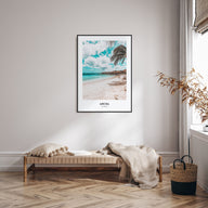 Aruba Portrait Color Poster
