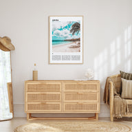 Aruba Travel Color Poster